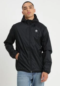 Adidas Originals WindbreakerGiacca LeggeraBlack Uomo Giacche AD122T01E-Q11
