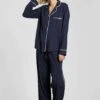 New SignaturePigiamaNavy Donna Intimo Notte E Loungewear 1DK81P007-K12