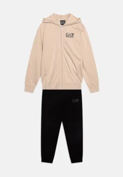 EA7 Emporio Armani Tuta Sportiva SetGiacca SportivaSand/Black Bambini Tute E Set EA724D00B-B11