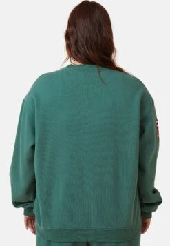 COTTON ON Curve Rolling Stones Crew Lcn Br Rolling Stones 1972 Scholar FelpaLcn Br Rolling Stones Scholar Green Donna Felpe C1Q21J01Y-M11 -DeFacto Italia 2025 04d468940de4401ebe3517b7e241a36b