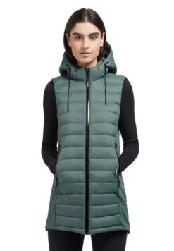 Khujo Weste Becca MattSmanicatoKupfergrün Donna Giacche E Blazer KH121U18P-L11 -DeFacto Italia 2025 052e9255d10c4668be5351e6f1d34a4f