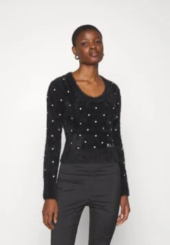 MaglioneBlack Donna Maglieria PHH21I013-Q11 -DeFacto Italia 2025 0553e27532cc414190061480518b404f