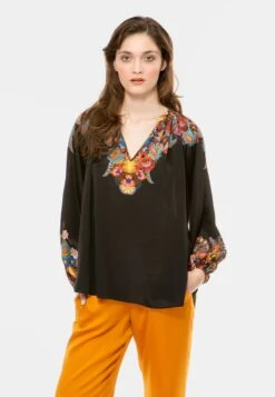 Flower BallTunicaBlack Donna Camicie E Bluse IVB21E01J-Q11