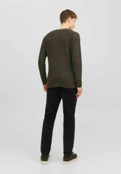 Jack & Jones Jpstace Jjharvey ChinoBlack Uomo Pantaloni JA222E1A4-Q11 -DeFacto Italia 2025 0a7ad7dff664464ab277bb266f250a92