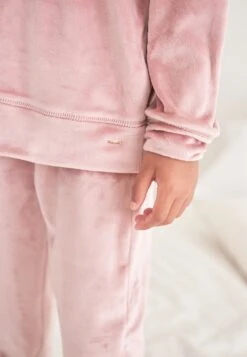 Next VelourSetPigiamaPink Bambini Intimo E Per La Notte NX323D1H8-J11