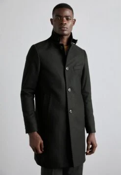 J.Lindeberg Holger Melton Cappotto ClassicoBlack Uomo Cappotti JL122T0G9-Q11