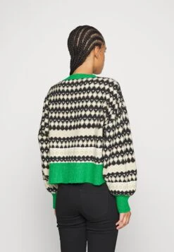 ONLY Onlmadea CardiganGreen Bee Pattern/Slate Green/Black Donna Maglieria ON321I2M4-Q11 -DeFacto Italia 2025 0ea06ba81fa64961ad918c0e5c000ef9