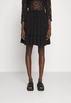Bruuns Bazaar Lilli Oana SkirtMinigonnaBlack Donna Gonne BR321B03Z-Q11
