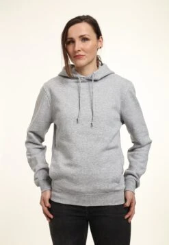 Henry Tiger Organic Regular FitFelpa Con CappuccioHeather Grey Donna Felpe H3A21J9ZP-C11