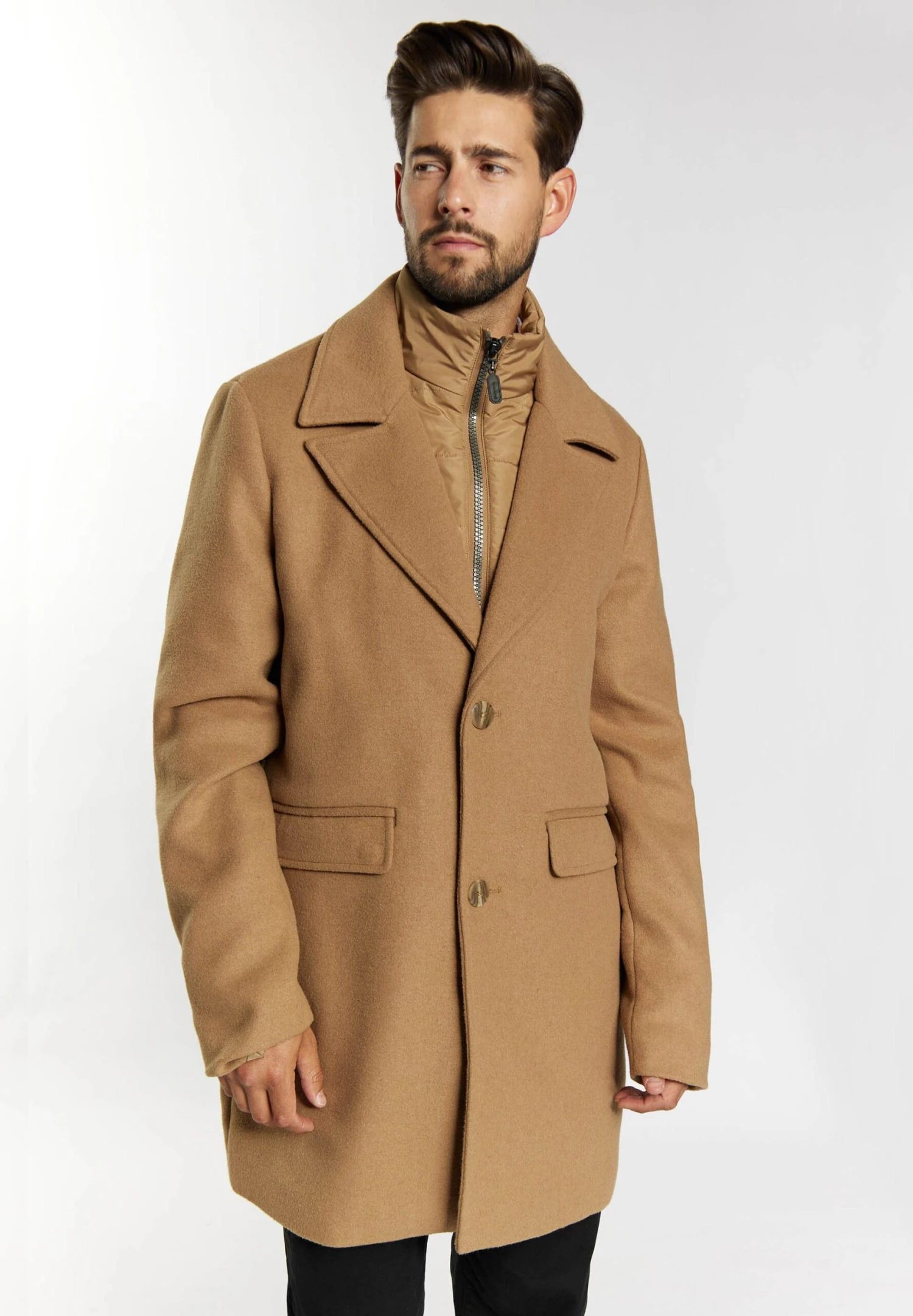 Dreimaster Übergangs Aus Gemisch Acalmar - Cappotto Classico - Sand 3 Dreimaster Übergangs Aus Gemisch Acalmar - Cappotto Classico - Sand