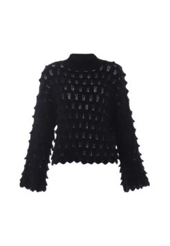 Faina MaglioneSchwarz Donna Maglieria FAB21I0FZ-Q11