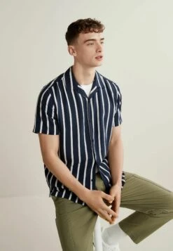 Next Short Sleeve Lightweight Shirt - Camicia - Blue -DeFacto Italia 2025 37cb3bf7422b4125851be07d8d0d9dfd