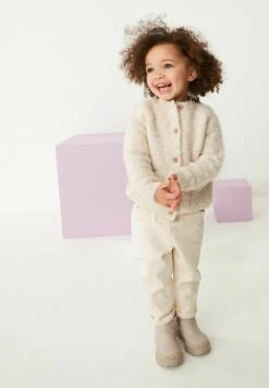 Next Bouclã© CardiganGiacca In PileEcru White Marl Bambini Abbigliamento Outwear NX323J0SC-A11 -DeFacto Italia 2025 3b178e26a0bf42d5b1ffd9b982600c93