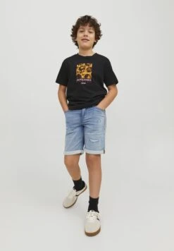 Jack & Jones Junior Jjirick Jjioriginal Shorts Di JeansBlue Denim Bambini Jeans JAN24C02N-K11