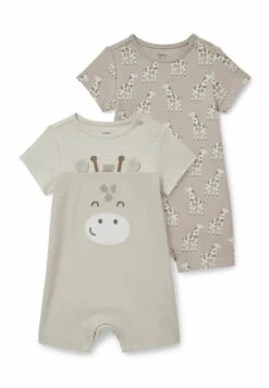 2 PackPigiamaBeige Melange Bambini Intimo E Per La Notte C6F84B056-B11