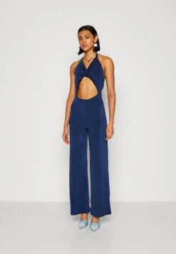 Wal G Sadie Cut OutTuta JumpsuitNavy Blue Donna Tute Jumpsuit WG021T073-K11