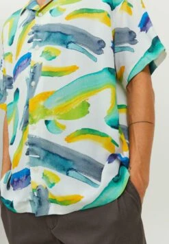 Jack & Jones Jorjuan Aop Ss Smu LnCamiciaCloud Dancer Uomo Camicie JA222D2JD-K11 -DeFacto Italia 2025 42679c8914854c1796023130181c4c34