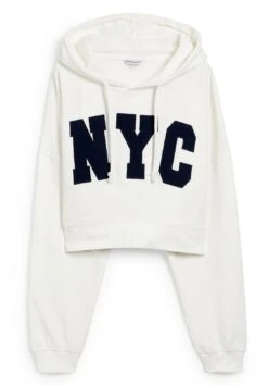 Felpa Con CappuccioCremewhite Donna Felpe CFI21J02D-A11 -DeFacto Italia 2025 42a86de08550459a827364872b6dd1ff