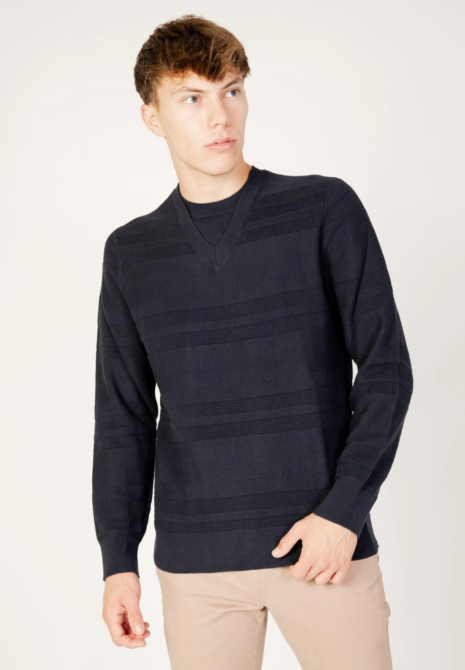 Armani Exchange Rzmh Zmxz - Maglione - Blue 7 Armani Exchange Rzmh Zmxz - Maglione - Blue - immagine 5