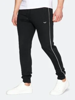 Threadbare Slim FitPantaloni SportiviBlack Uomo Pantaloni Sportivi E Joggers THC22E00O-Q11