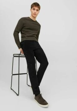 Jack & Jones Jpstace Jjharvey ChinoBlack Uomo Pantaloni JA222E1A4-Q11 -DeFacto Italia 2025 48e9aa1ffc534f88930651806e7b29c9