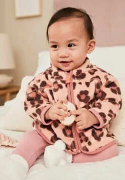 Next Baby Cosy Lightweight Fleece JacketGiacca In PilePink Animal Print Bambini Abbigliamento Outwear NX323K0N7-J11 -DeFacto Italia 2025 4f61d79b782c40da8e2bf87f0f094685