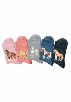 H.I.S 5Er PackCalzeHellrosa MeliertLachs MeliertHellgrau MeliertJeans MeliertDunkel Jeans Meliert Bambini Calze & Calzini 4HI86D004-C11 -DeFacto Italia 2025 4f9f6a5479dd40069a854a18ec274e86