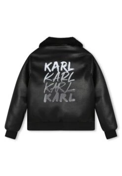 Karl Lagerfeld Kids Giacca In SimilpelleBlack Bambini Abbigliamento Outwear K1P24L00B-Q11 -DeFacto Italia 2025 501ffc39f30843478edfda627daed90b