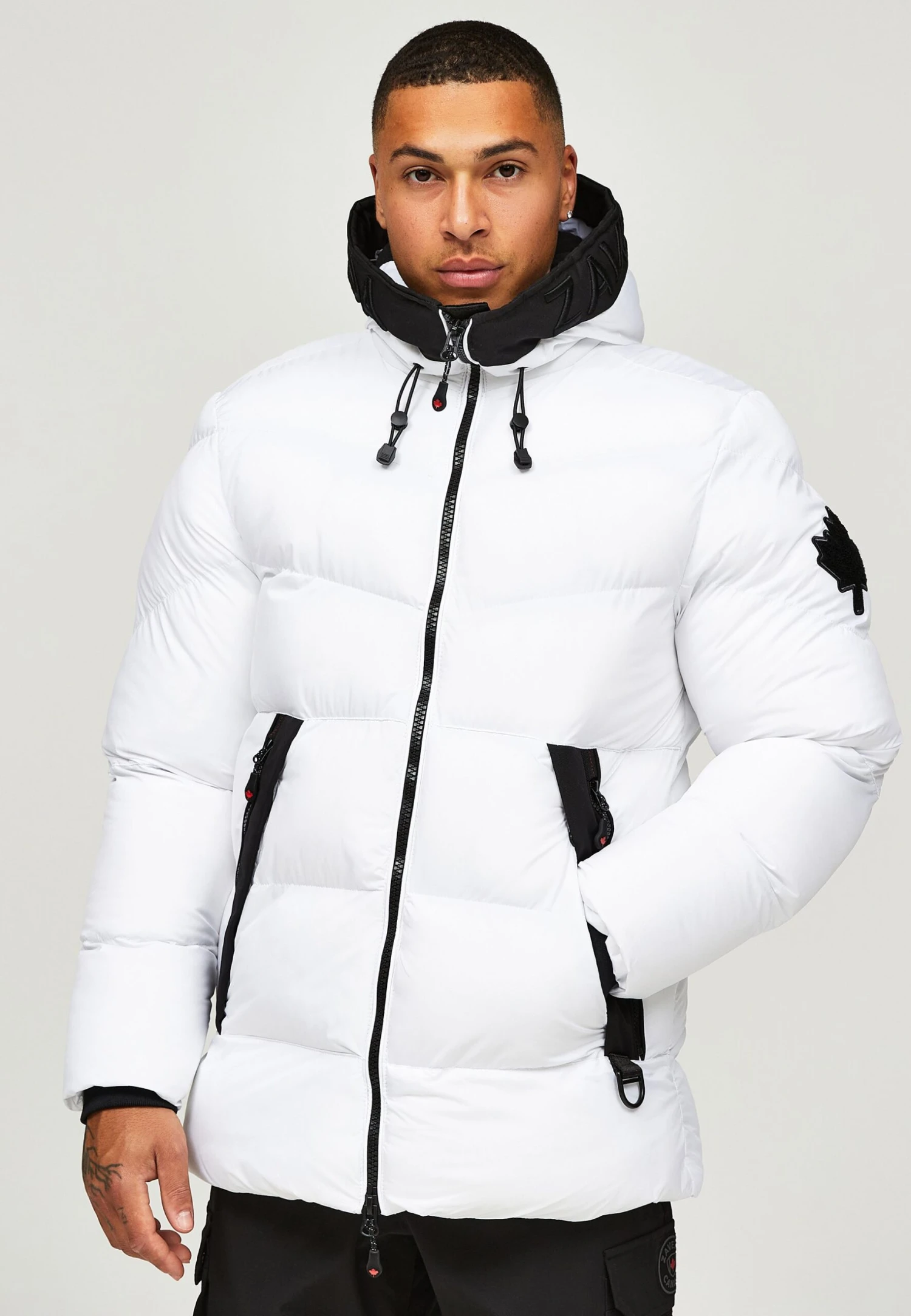 Cappotto InvernaleOptic White Uomo Cappotti ALK22T03E-A11 6 Cappotto InvernaleOptic White Uomo Cappotti ALK22T03E-A11 - immagine 4