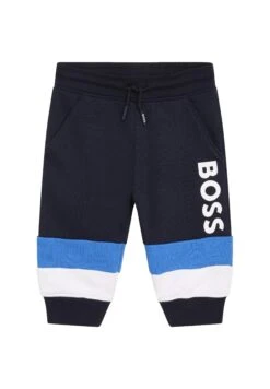 BOSS Kidswear MolletonnéPantaloni SportiviBleu Cargo Bambini Pantaloni BO924B04T-K11