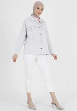 Refka - Giacca Di Jeans - Grey