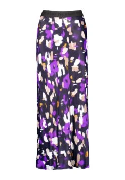 Gerry Weber Mit DehnbundGonna LungaSchwarz Lila Pink Druck Donna Gonne GW121B09H-Q11 -DeFacto Italia 2025 5e95d4b1e8e644b69b7706dffbfdfc3a