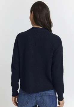 Fransa Frbitte Pu 1CardiganNavy Blazer Donna Maglieria F2121I06G-K11 -DeFacto Italia 2025 5f9766e7f73b49309ccf45462e4dad69