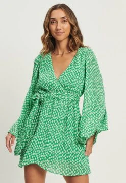 Tussah TwylaVestito EstivoGreen Plisse Donna Vestiti TUQ21C0MS-M11