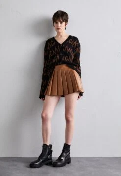 Alice + Olivia Skort - Gonna A Pieghe - Camel