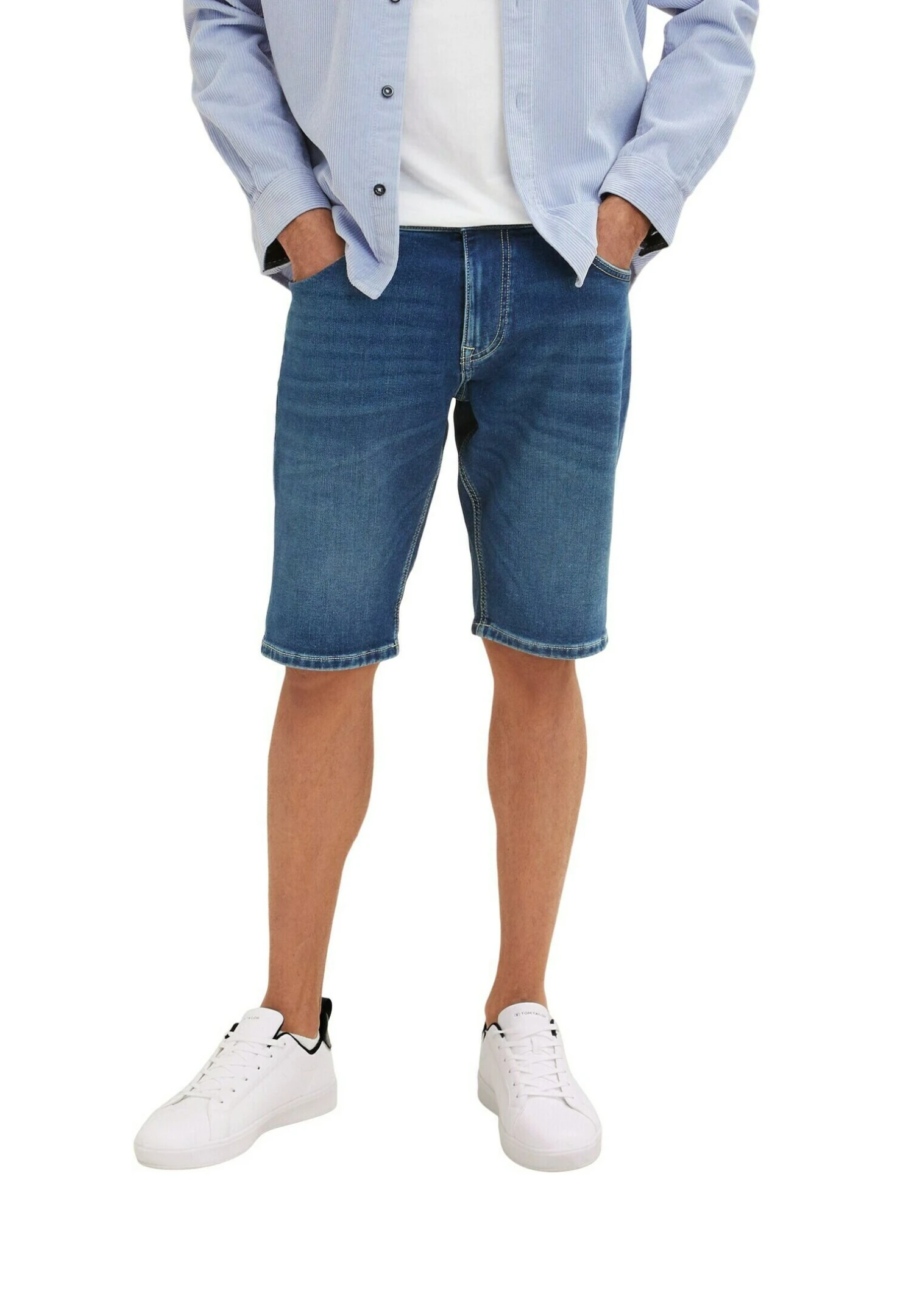 Tom Tailor JoshShorts Di JeansTinted Blue Denim Uomo Jeans TO222F0FQ-K11 10 Tom Tailor JoshShorts Di JeansTinted Blue Denim Uomo Jeans TO222F0FQ-K11 - immagine 8