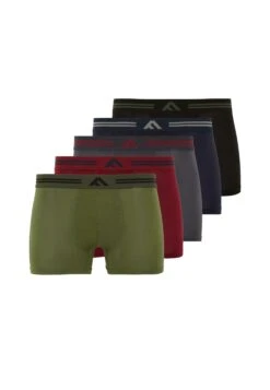 5-Pack Bamboo Super Soft Boxer Shorts - Culotte - Dark Assorted -DeFacto Italia 2025 6a9a58a61de2478fab0017a825cf3d91
