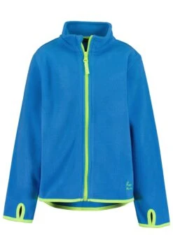 Blue Seven Giacca In Pile - Cyan