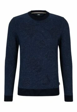 Boss MotivoMaglioneDark Blue Four Uomo Maglieria BB122Q0L8-K11