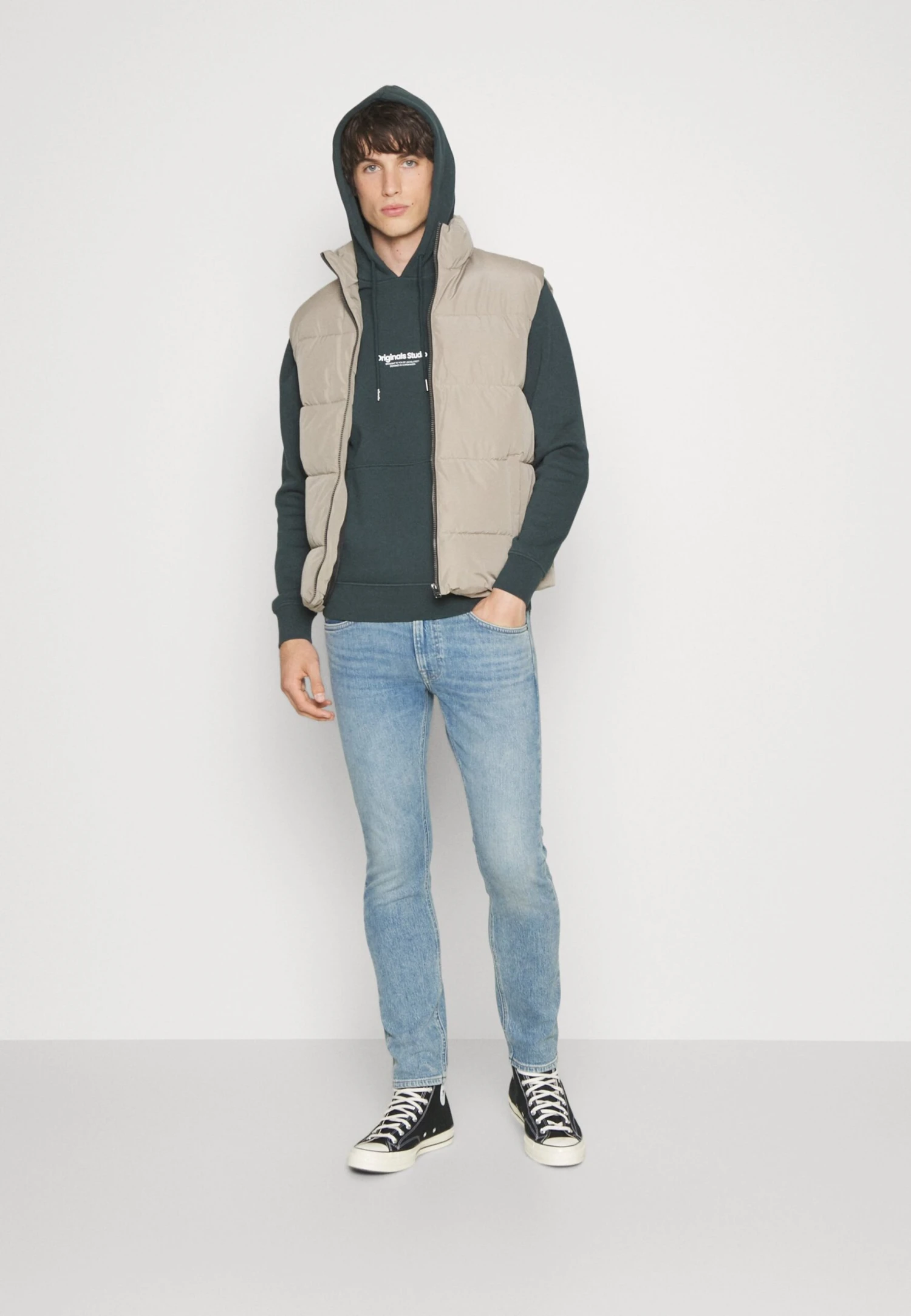 Only & Sons Onsmelvin Life Puffer VestSmanicatoVintage Khaki Uomo Giacche OS322T0FU-B11 4 Only & Sons Onsmelvin Life Puffer VestSmanicatoVintage Khaki Uomo Giacche OS322T0FU-B11 - immagine 2