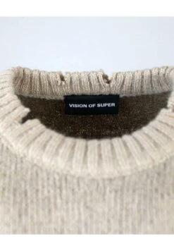 Vision Of Super FlamesMaglioneBeige Uomo Maglieria V2A22Q005-B11 -DeFacto Italia 2025 77d90831e2d44e38beda6ad15ca4a787