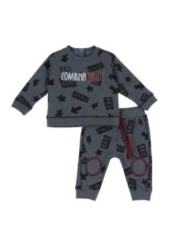 CHICCO 2 Pieces Outfit SizeTutaGrey Bambini Tute E Set CI026D01B-C11