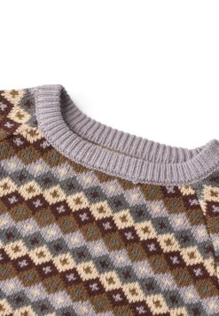 Wheat Mimi JacquardMaglioneMulti Lavender Bambini Pullover & Cardigan WHA23J028-T11 -DeFacto Italia 2025 7cb785522774425b9a259f922978d221