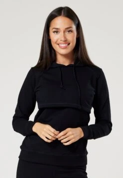 Happy Mama Maternity NursingFelpa Con CappuccioBlack Donna Felpe H3T21J000-Q12 -DeFacto Italia 2025 7dcffb9764f1402c81169c4e36523317