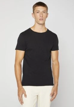 American Vintage BysapickT-Shirt BasicNoir Uomo T-shirt E Polo AM222O013-Q11