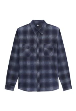 THE KOOPLES À Carreaux Col ClassiqueCamiciaNavy Uomo Camicie THA22D0C6-K11