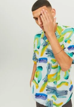 Jack & Jones Jorjuan Aop Ss Smu LnCamiciaCloud Dancer Uomo Camicie JA222D2JD-K11 -DeFacto Italia 2025 849a1e6e65f24f74864adca5c8141f06