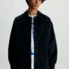 Calvin Klein Jeans Relaxed Flannel - Giacca Leggera - Ck Black -DeFacto Italia 2025 8561965043854f0b80418d489aeaff6c