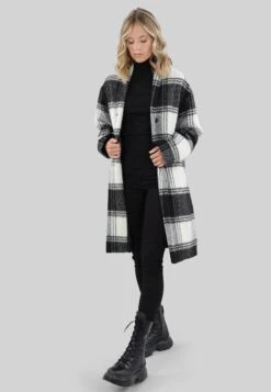 FUCHS SCHMITT Cappotto Classico - Schwarz_Weiss