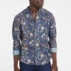 Guess Print - Camicia - Blumenmuster Blau -DeFacto Italia 2025 87f91b60a576461bb32dfe5dd8f0a3d6